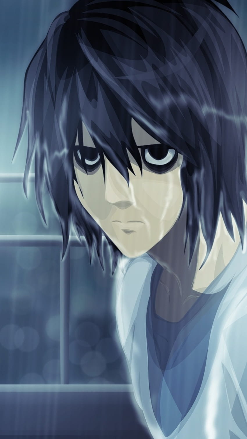 Character In Anime With Dark Hair Background, Death Note L Pictures  Background Image And Wallpaper for Free Download