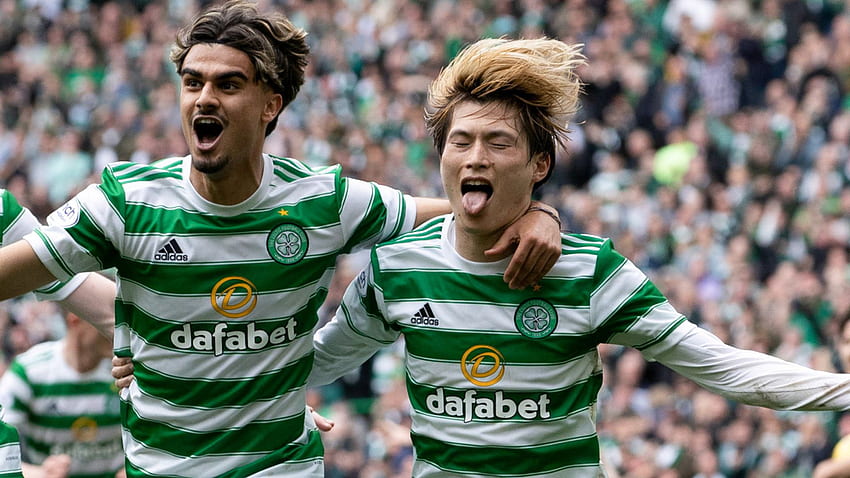 Celtic 4 1 Hearts: Victory All But Secures Scottish Premiership Title In Ange Postecoglou's Debut Season United News Post, Kyogo Furuhashi HD wallpaper