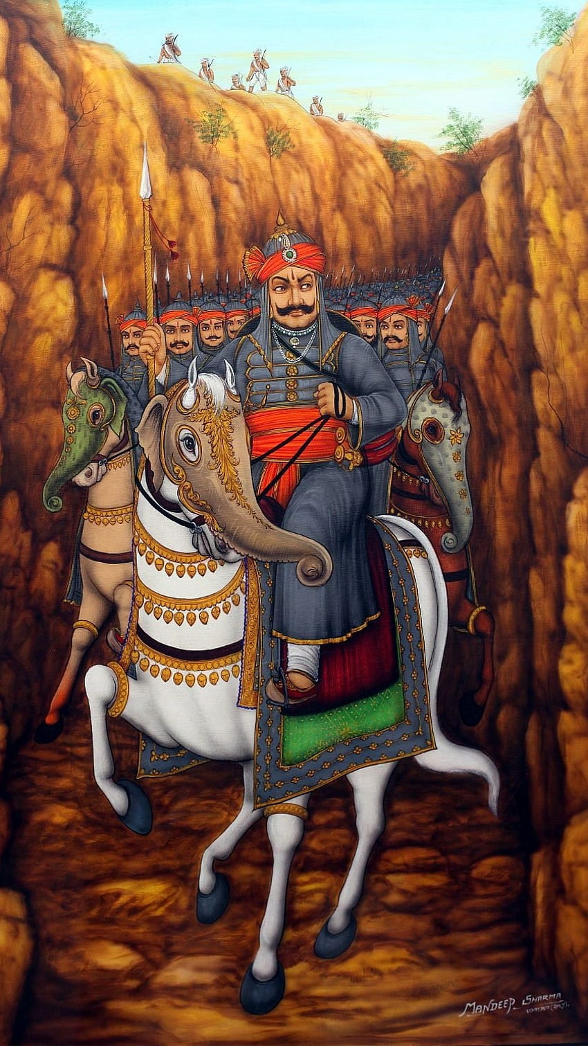 Maharana Pratap Singh, Warrior, Maharana Pratap Singh Warrior HD phone  wallpaper | Pxfuel