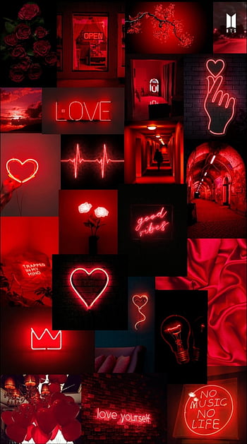 Red vibes, aesthetics, red, vibes, HD phone wallpaper