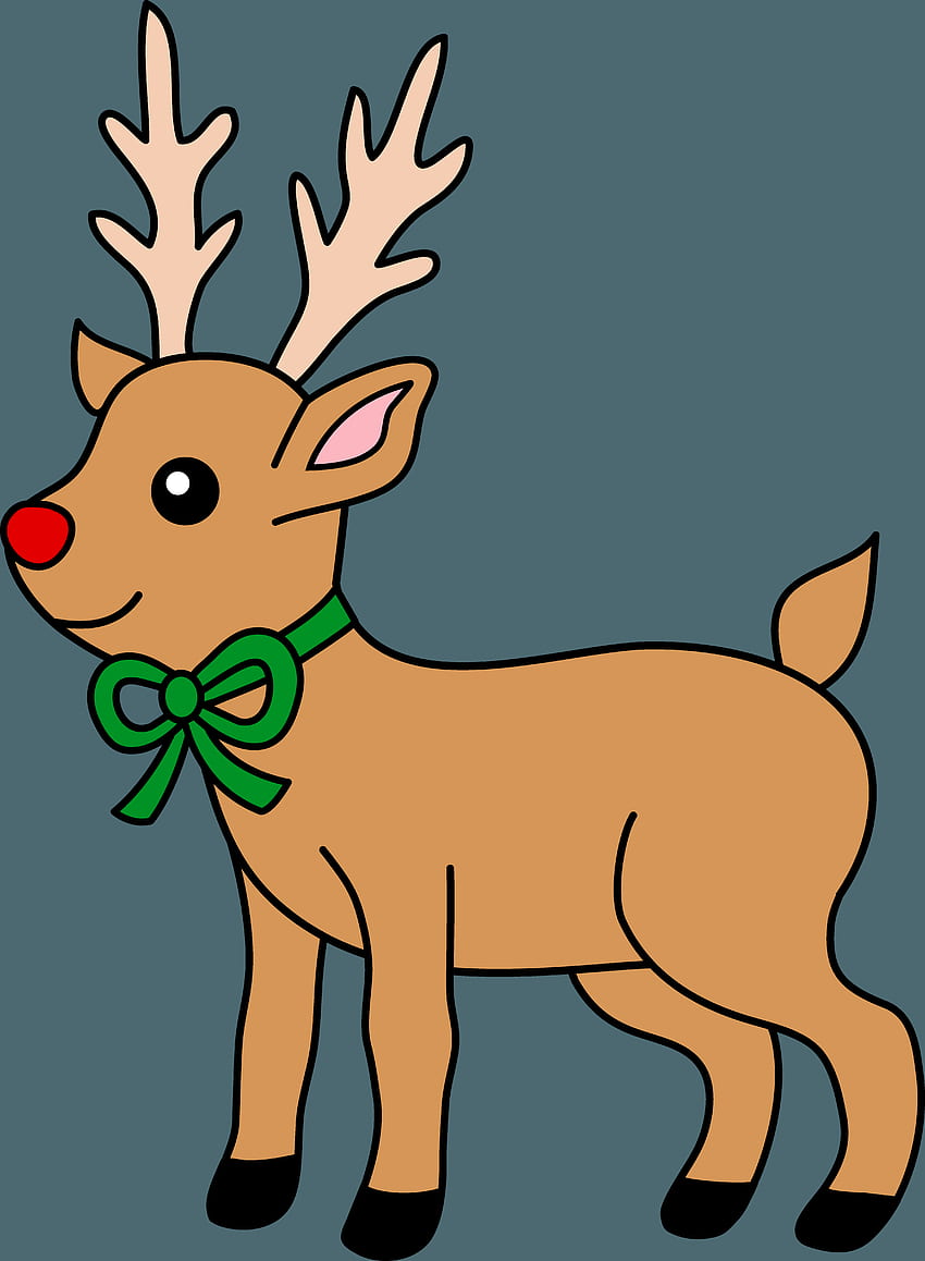 Reindeer Antlers Clipart, Clip Art, Clip Art, Cute Christmas Reindeer วอลล์เปเปอร์โทรศัพท์ HD