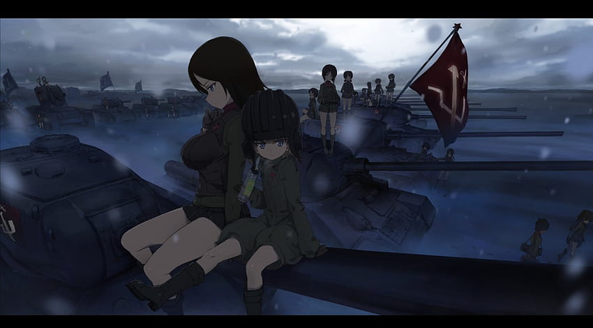 Pravda, Katyusha, Girls und Panzer, Anime Girls, Tanks, Anime, Nonna HD wallpaper