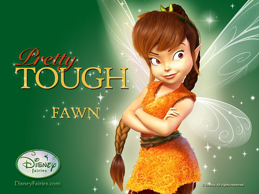 Disney Fairies dan Pixie Hollow Fawn Wallpaper HD