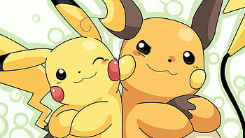 Pikachu raichu background: Điều gì có thể tuyệt vời hơn khi Pikachu và Raichu cùng nhau tỏa sáng trên màn hình máy tính của bạn? Hãy ngắm nhìn vẻ đẹp của cặp đôi đáng yêu này với hình nền Pikachu Raichu sẽ khiến bạn cảm thấy thích thú.