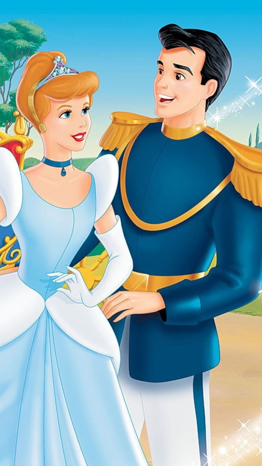 Couple Cartoon, Princess, Cinderella, disney HD phone wallpaper ...