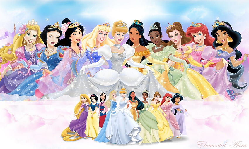 Princesas de Disney para iPad, Princesas de Disney para tabletas fondo de pantalla