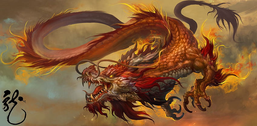Chinese Dragon , Artistic, HQ Chinese Dragon ., Oriental Dragon HD wallpaper
