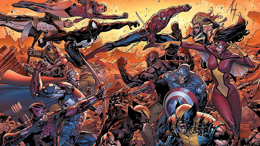 of the Day - Dark Avengers. Kata Nerd, Pembalas Muda Wallpaper HD