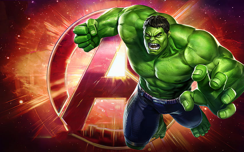 Hulk, , pahlawan super, Avengers, seni kipas, Marvel Comics, Hulk Avengers, Hulk Wallpaper HD