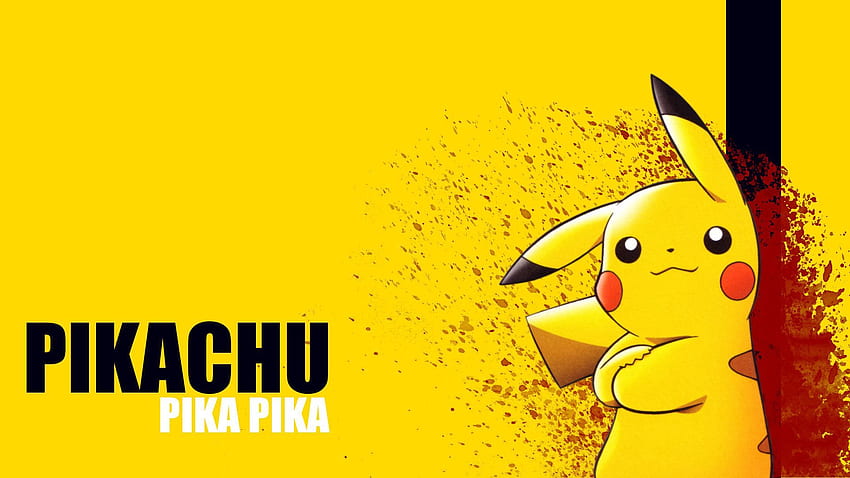 Pikachu - Top 35 Best Pikachu Background , Cool Pokemon Laptop HD wallpaper  | Pxfuel