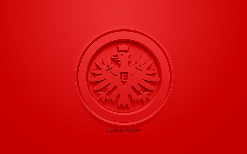 Eintracht Francoforte, tedesco, calcio, eintrachtfrankfurt, club, logo, Bundesliga, calcio, sport Sfondo HD