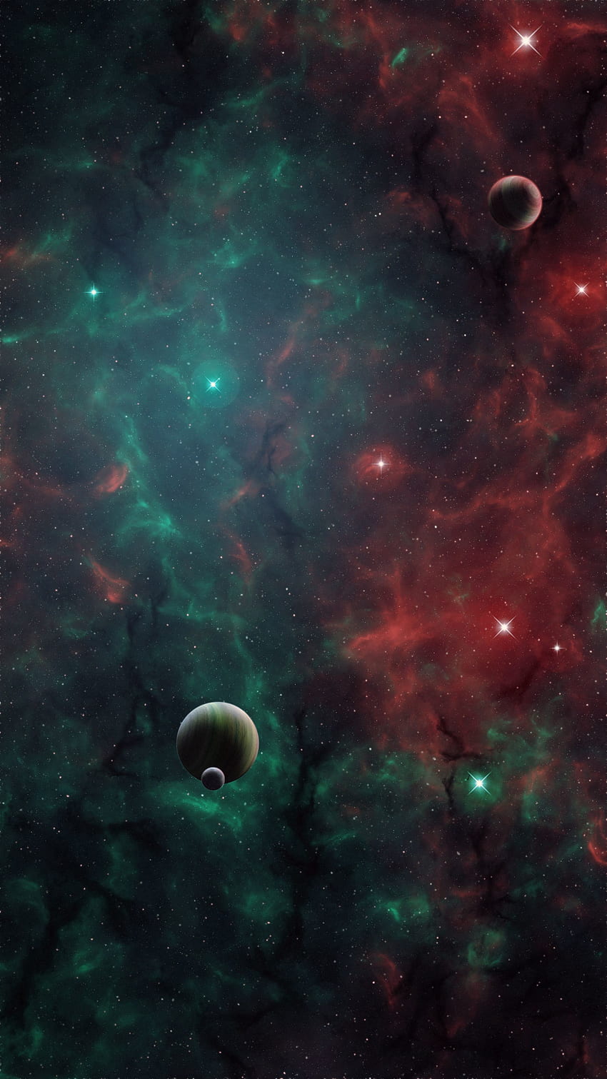 Art, Planets, Universe, Galaxy, Open Space HD phone wallpaper
