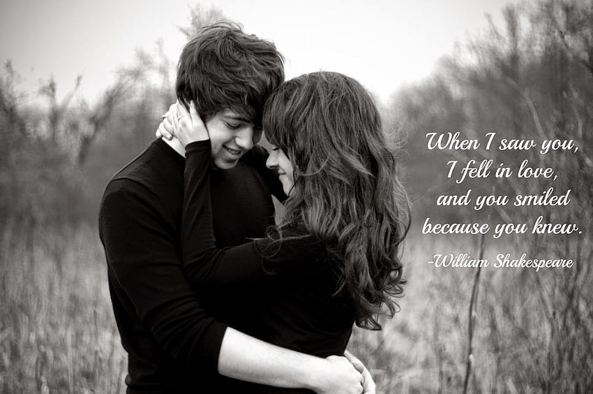 Pics of romantic love quotes with messages for facebook whatsapp, Black Romance HD wallpaper