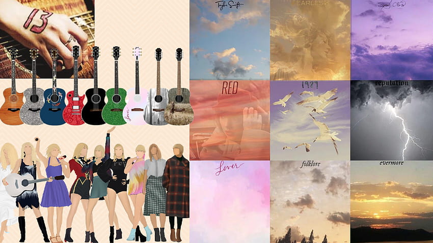 Taylor Era ! : R TaylorSwift, Taylor Swift Collage HD wallpaper