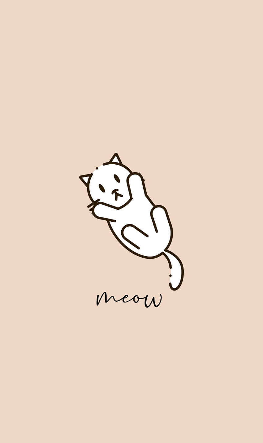 Meow Cat, cute HD phone wallpaper | Pxfuel