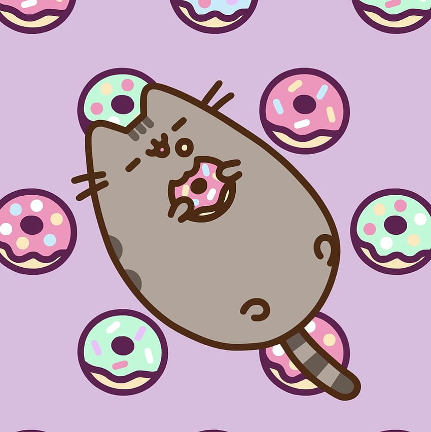 Pusheen The Cat - .teahub.io, Donut Pusheen HD phone wallpaper