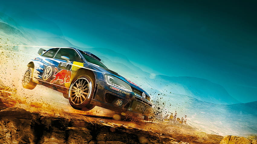 DiRT Rally, Volkswagen Polo car, sports, racing HD wallpaper