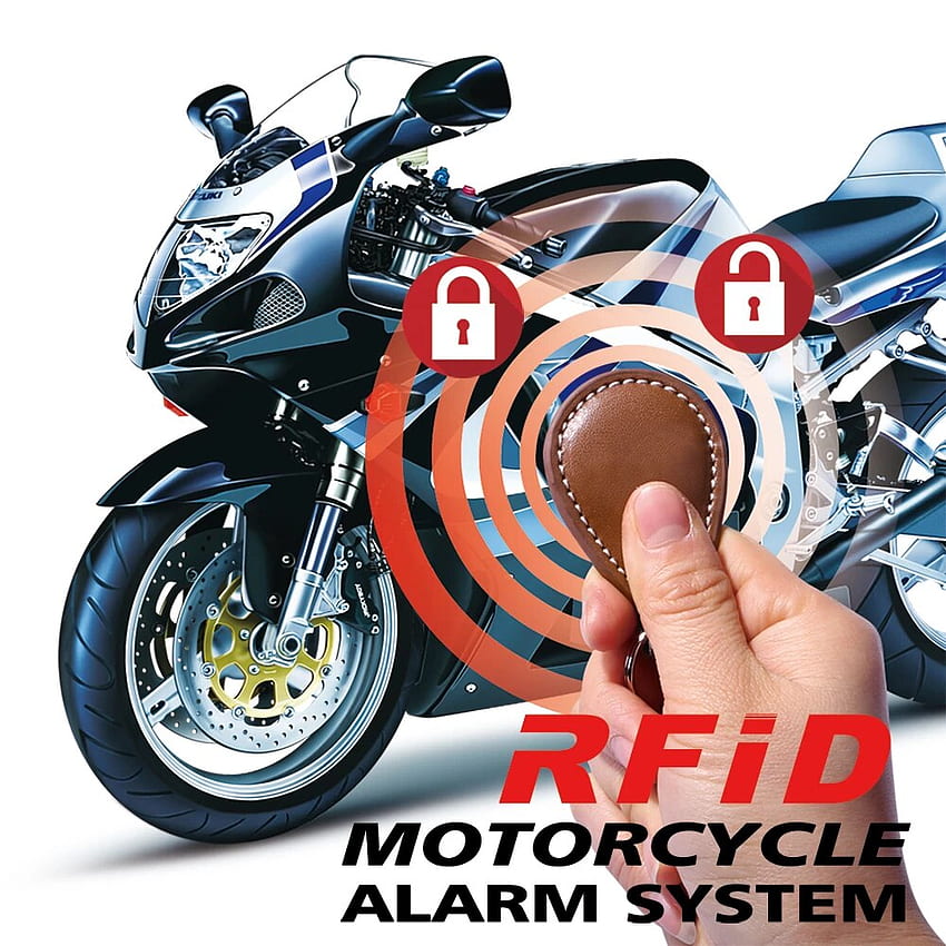 BANVIE RFID immobilizer Motorcycle Alarm System with Engine Cut Off ID Card Lock Motorbike Anti theft Lock. Theft Protection HD phone wallpaper