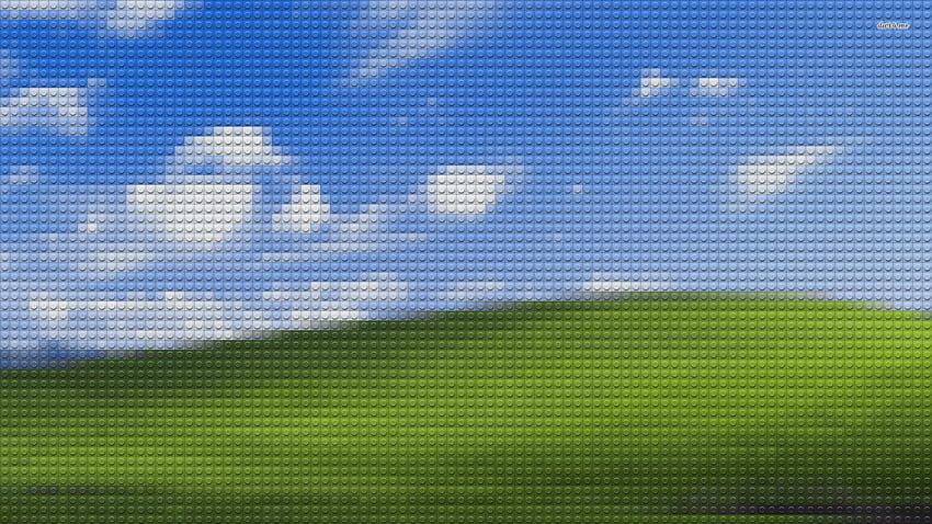 Lego hill - Digital Art, LEGO Windows HD wallpaper