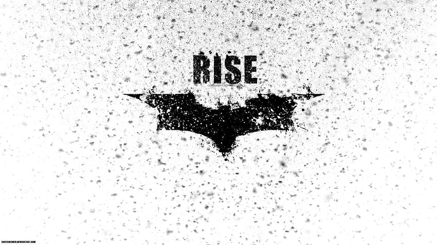 Logo Dark Knight Rises HD wallpaper