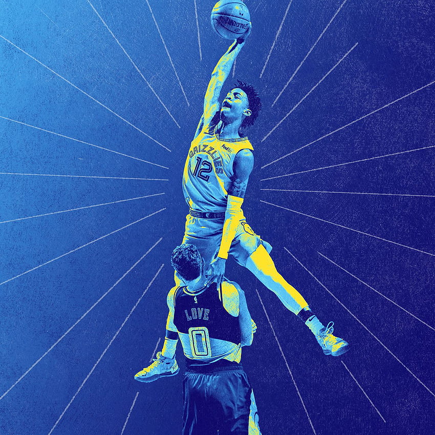 Ja Morant's Almost Dunk On Kevin Love: Defining Moments Of 2019 29 NBA Season The Ringer HD phone wallpaper