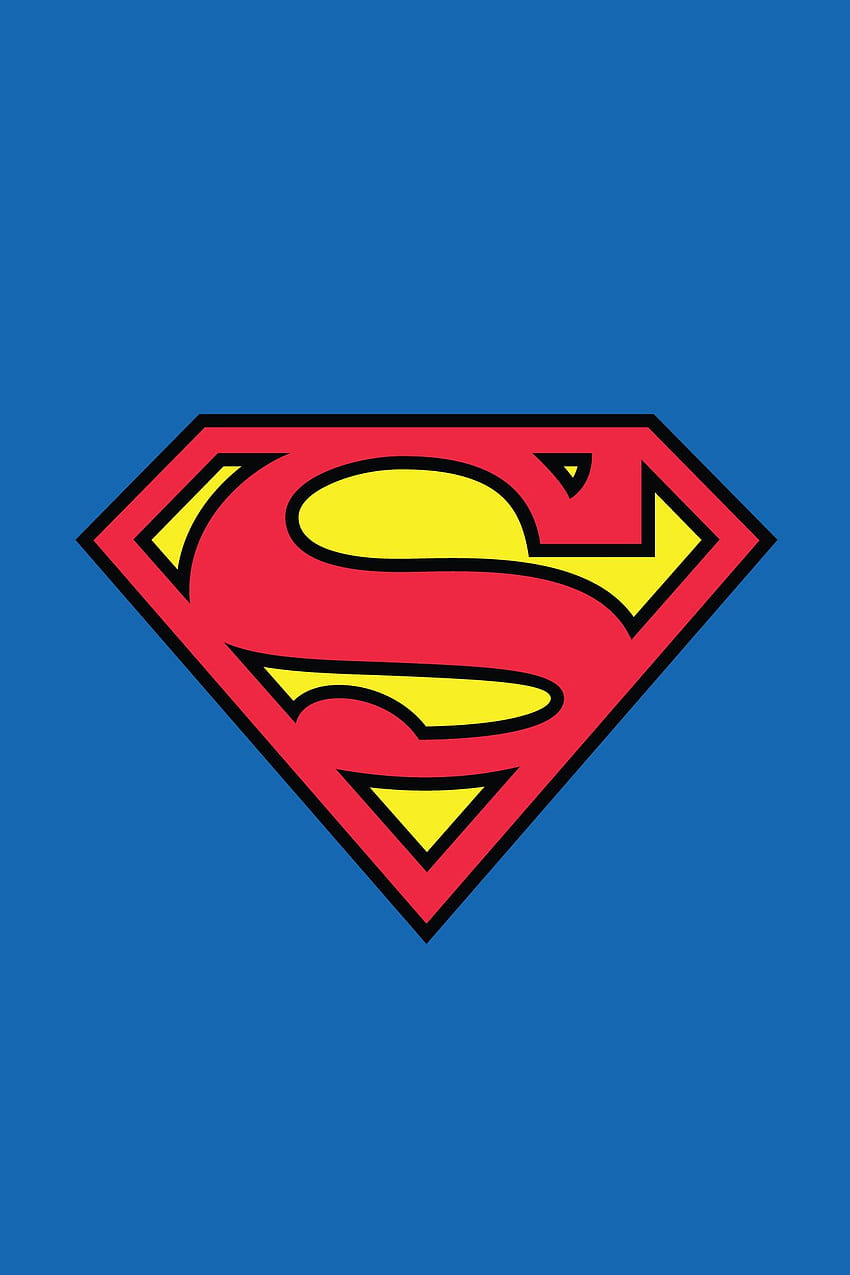 Superman Logo iPhone, Superman Abstract HD phone wallpaper