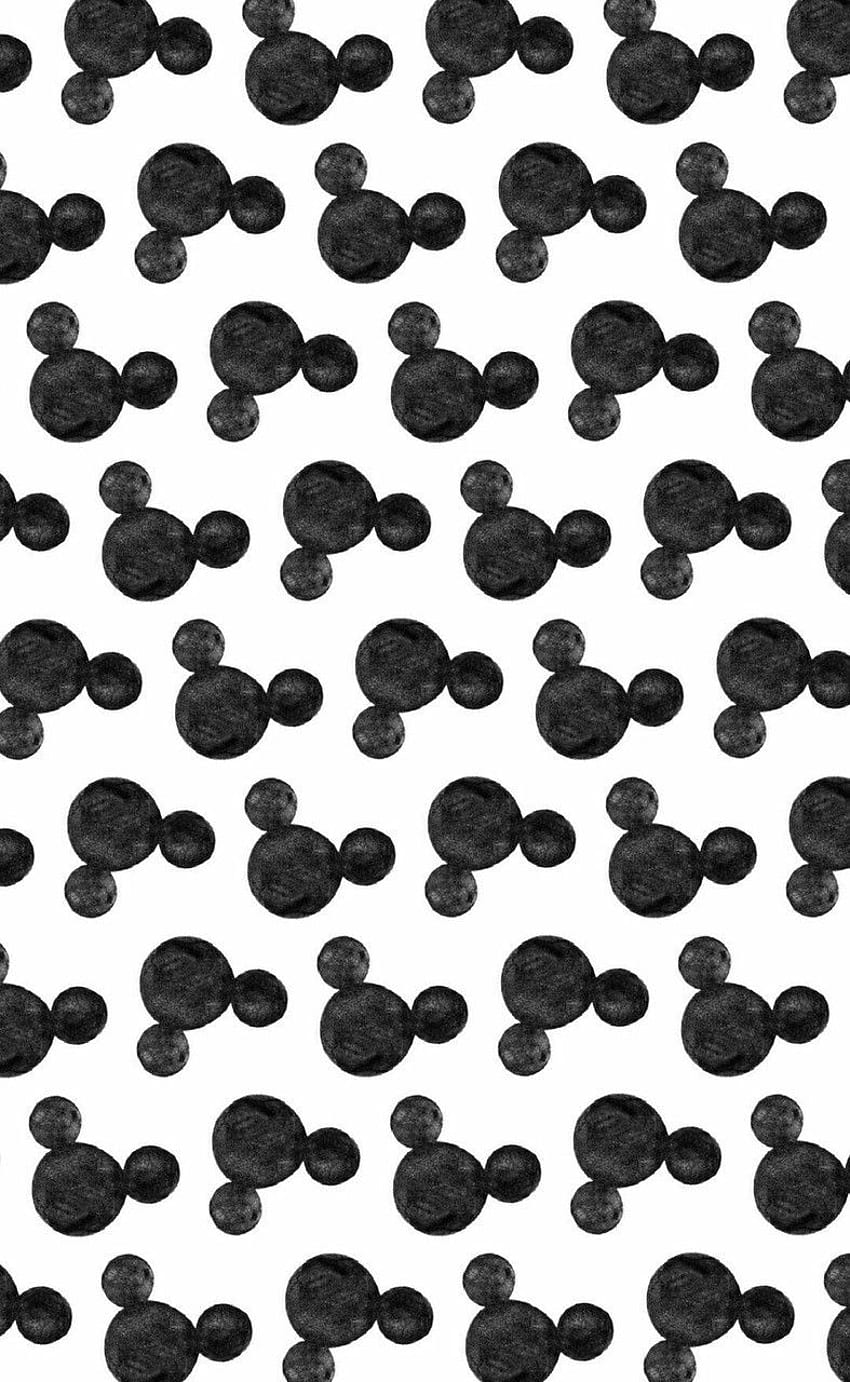 Mickey uploaded by Sabdi V. Mickey mouse , Mickey mouse iphone, Disney characters, White Mickey Mouse HD phone wallpaper