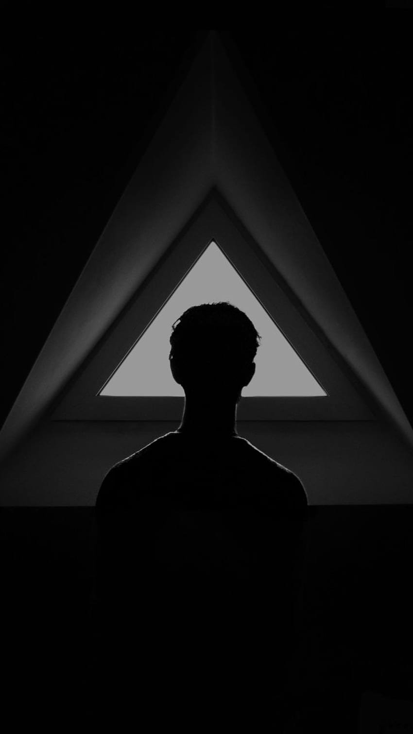 Dunkel für Männer, dunkle Person HD-Handy-Hintergrundbild