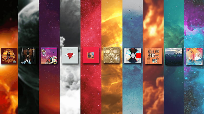 Kanye-Alben, Kanye West-Album HD-Hintergrundbild