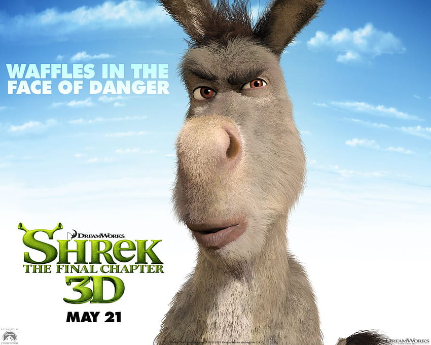 Donkey from Shrek Forever After HD wallpaper