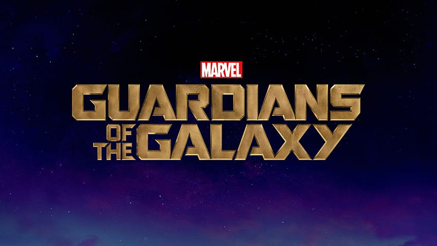 Guadians of the Galaxy Logo, Guardians of the Galaxy Logo papel de parede HD