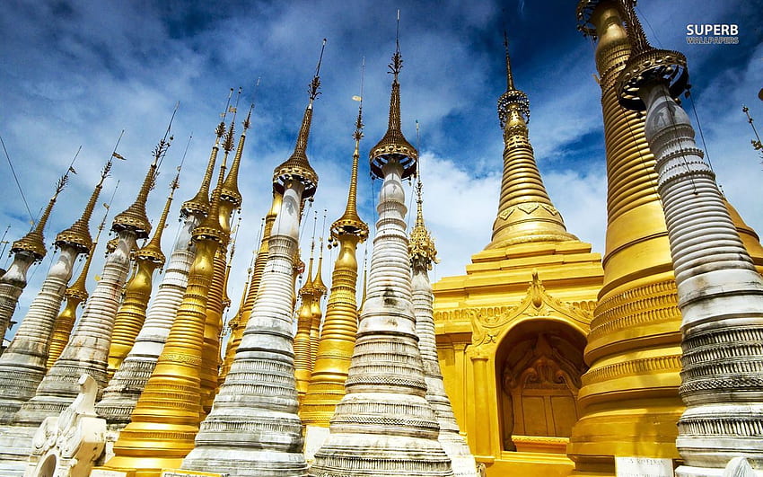 Shwedagon Pagoda . Shwedagon pagoda, Architecture , Pagoda, Myanmar Temple HD wallpaper