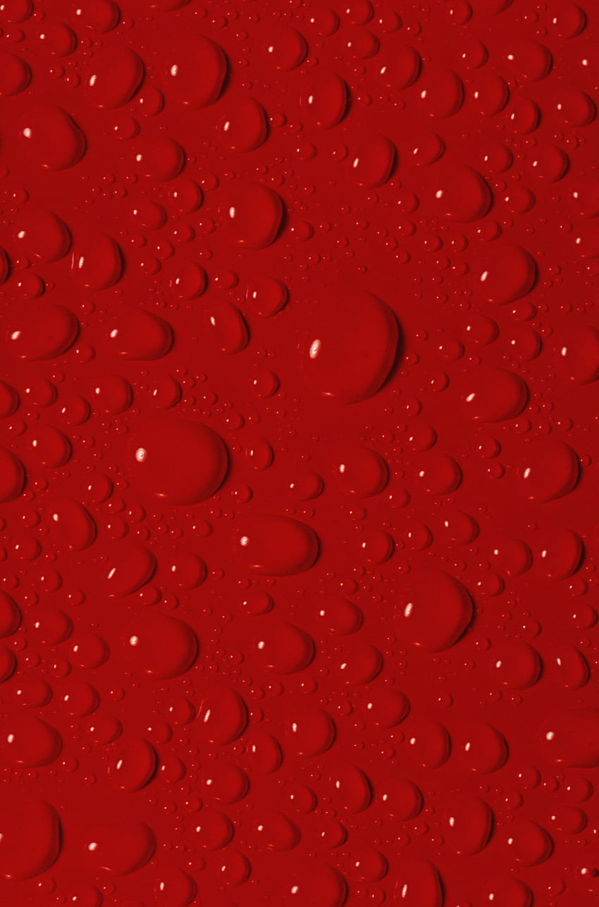 Water Drops on Red. Ethiopian coffee, Citrus fruit, Fruit flavored HD phone wallpaper