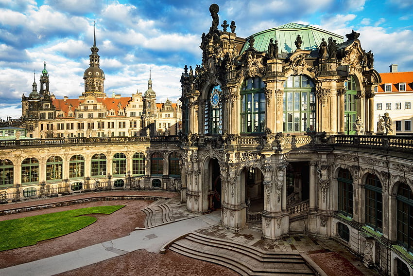 Дрезден Altstadt Германия. Туристически атракции в Германия, турист в Германия, туристическа атракция, пътуване в Германия HD тапет