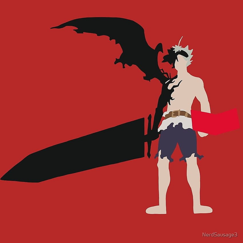 Black Asta Minimalist wallpaper : r/BlackClover