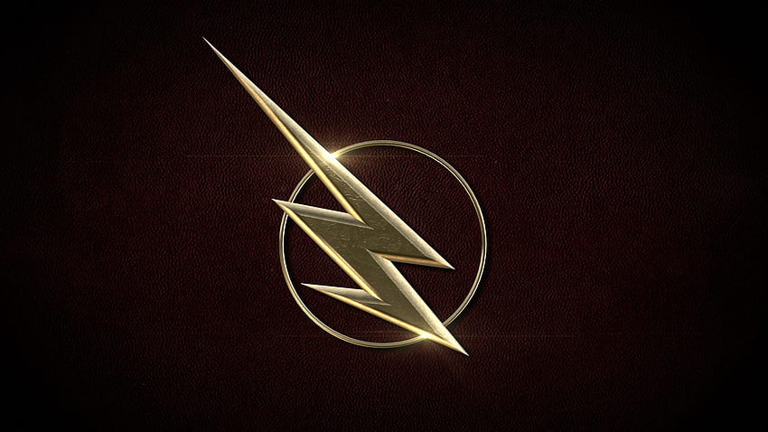 The Flash Logo, Black Flash Logo HD wallpaper