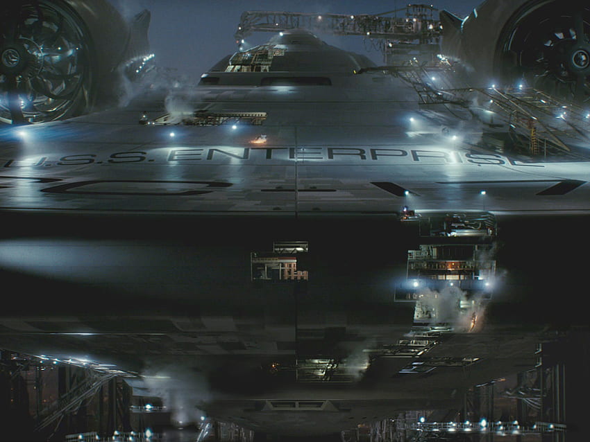 Enterprise Refit, предприятие, кораб, scifi, звезден път, станция, космос HD тапет