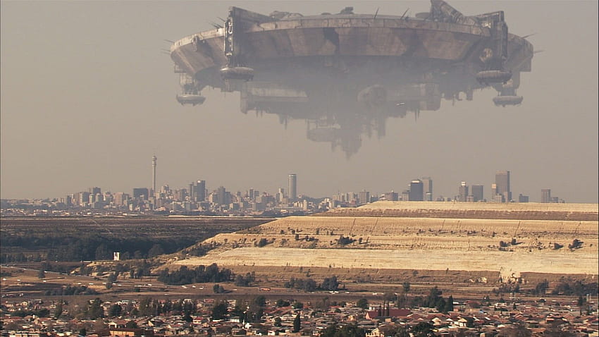 Gray UFO, District 9, Johannesburg . HD wallpaper