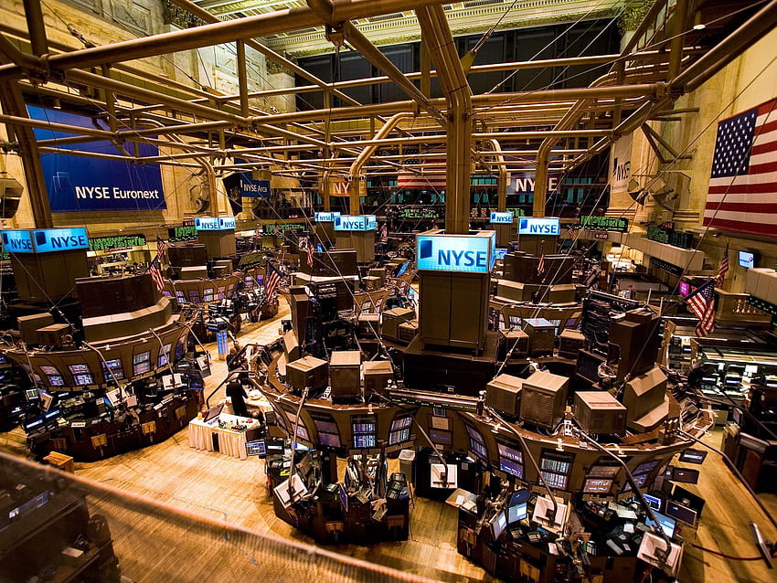 Antecedentes de la bolsa de valores de NASDAQ en Nueva York fondo de pantalla
