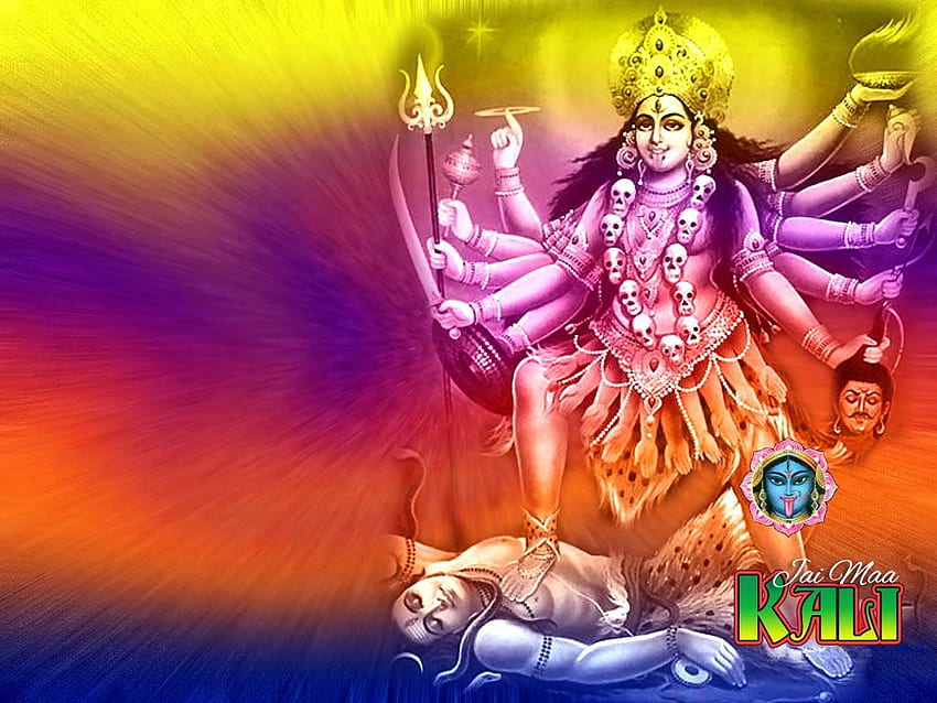 God Maa Kali And (1024×768). Kali Hindu, Durga, Kali, Goddess Kali HD wallpaper