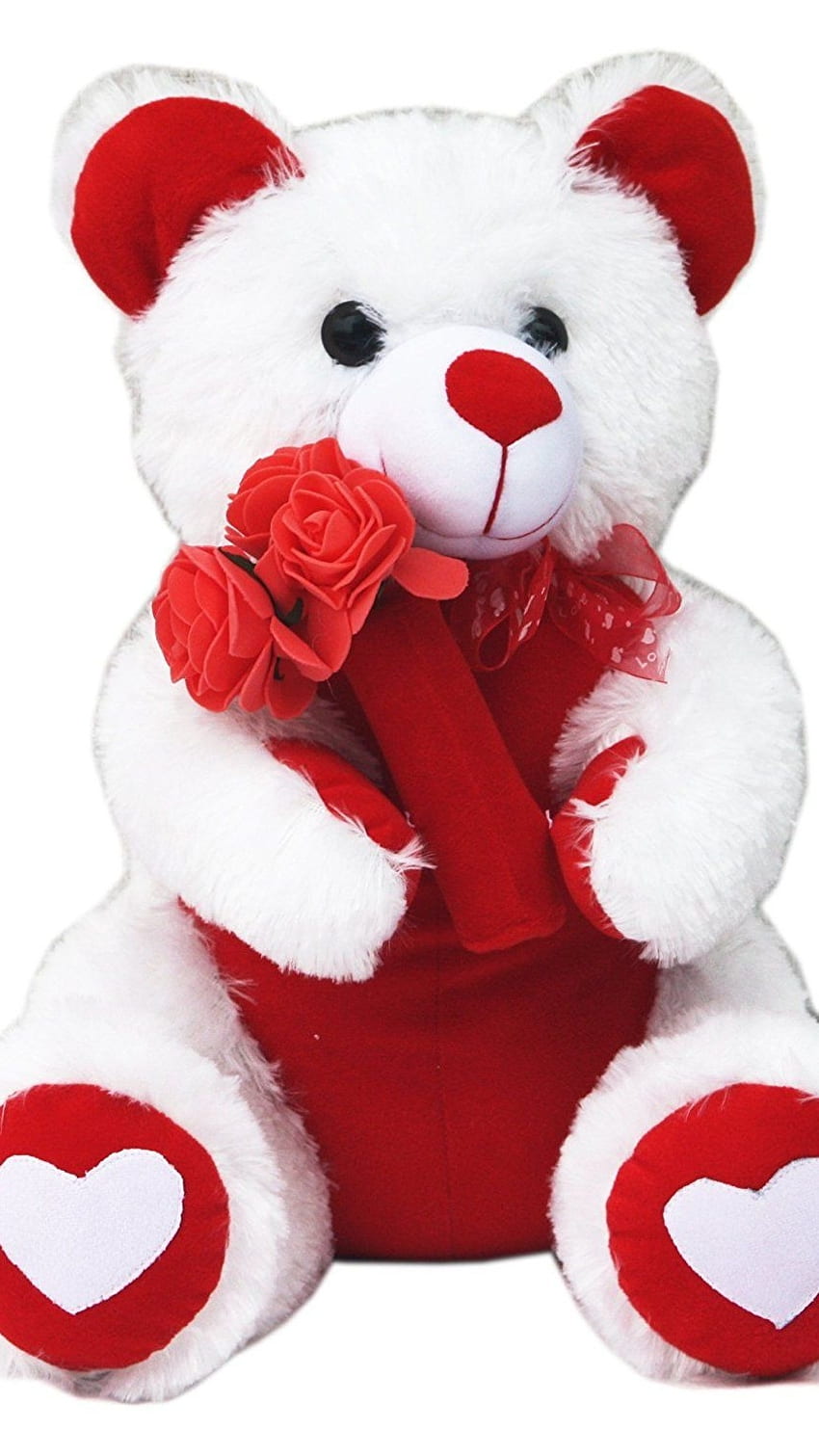 Beautiful Teddy Bear, Red Love Toy HD phone wallpaper | Pxfuel