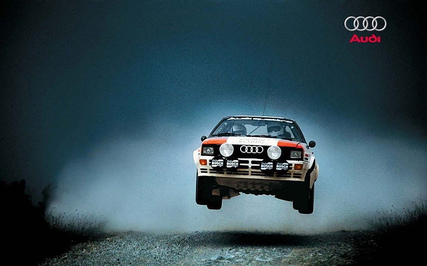 Audi Quattro Coches Rally Coche deportivo Viejo, Coche de rally iPhone fondo de pantalla