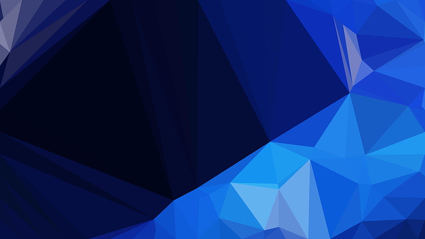 Cool Blue Geometric Shapes Background, Light Blue Geometric HD wallpaper