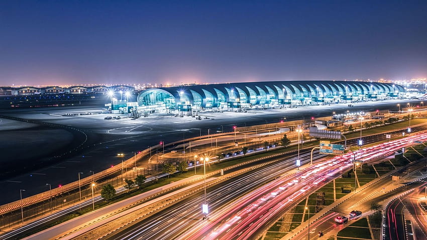 Dubai International Airport. JCDecaux Middle East HD wallpaper