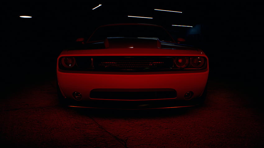 Farol, dodge challenger, videogame, Need for speed papel de parede HD