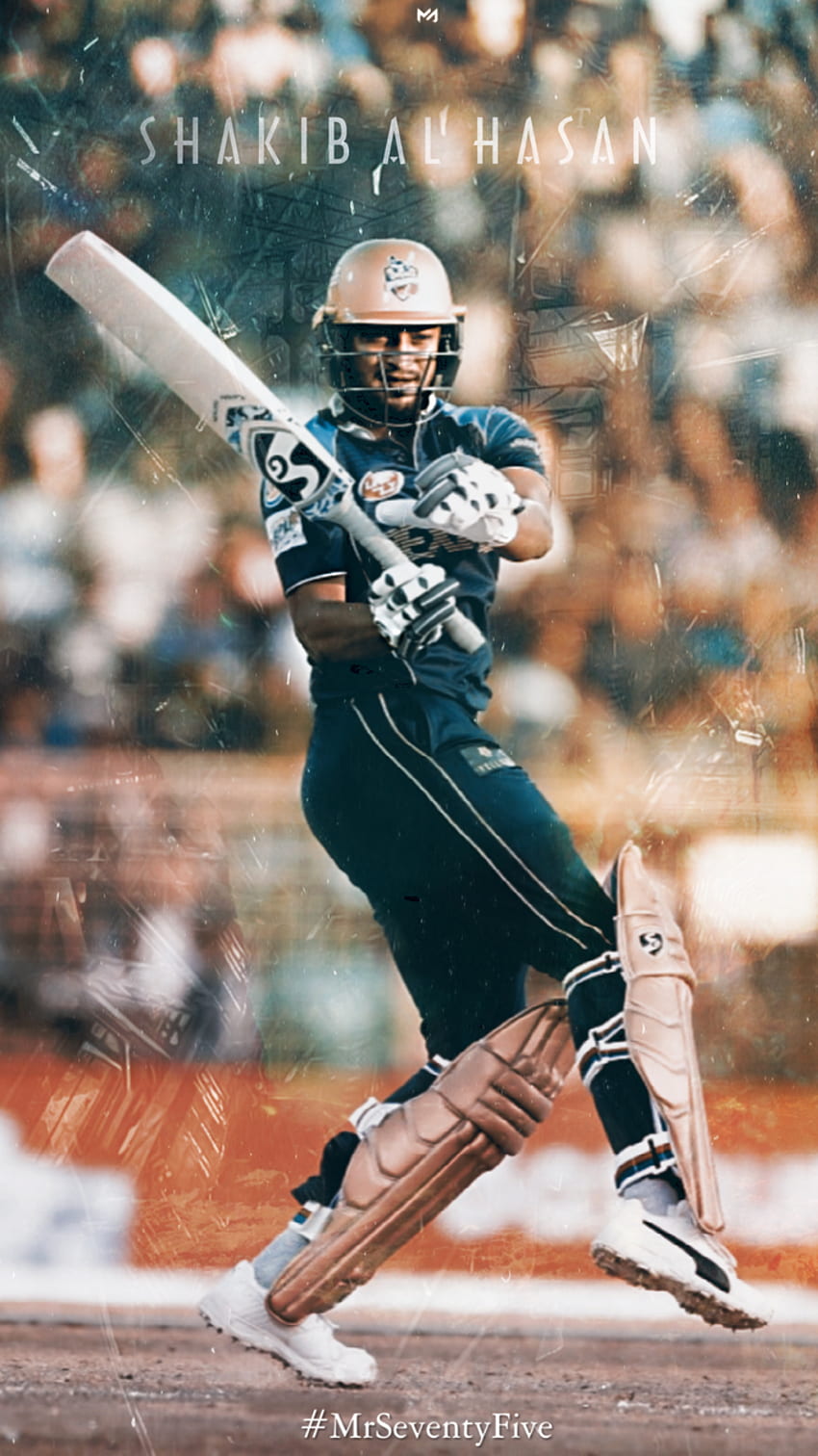 Shakib Al Hasan oleh MAHMUDGFX. Kriket dunia, Olahraga wallpaper ponsel HD