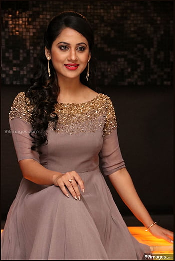 Bhavana In A Chocolate Brown Cape Gown at best price in Kurali