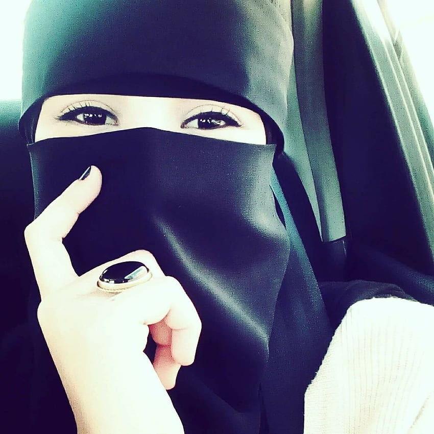 Enden Hazard adlı kullanıcının Jilbab ukhty panosundaki Pin, Cute Niqab fondo de pantalla del teléfono