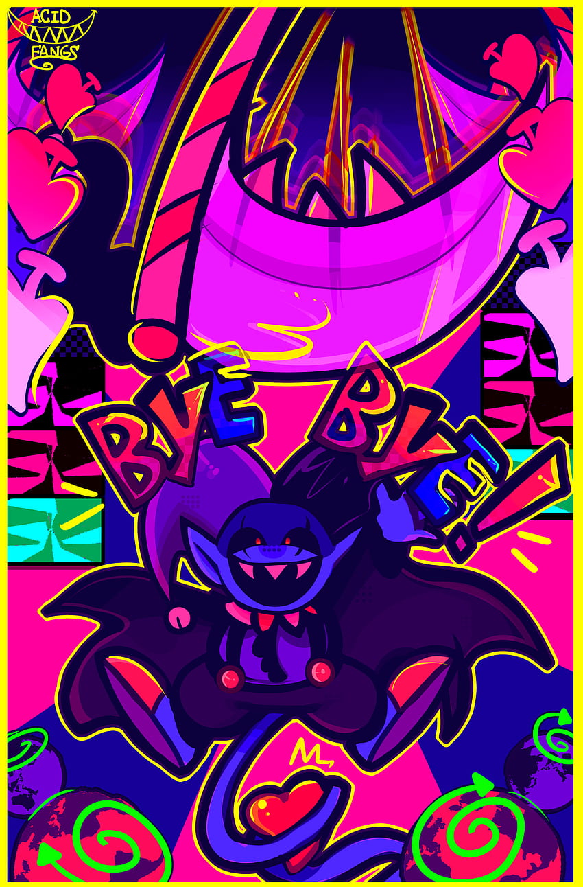 Kooki914  Made a new Deltarune wallpaper for myself and