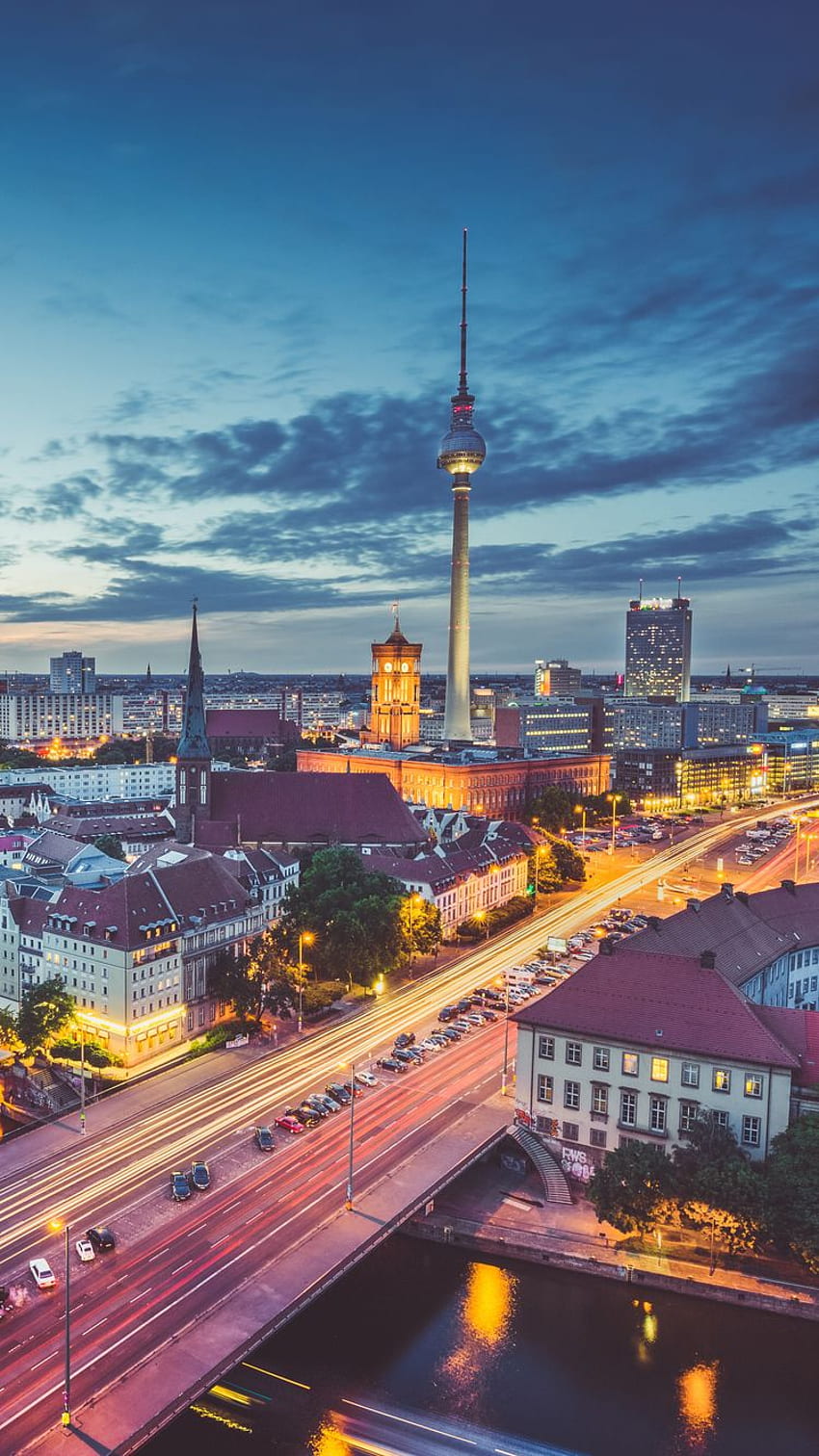 เมืองหลวงเบอร์ลินของเยอรมนี iPhone 6, iPhone 6S วอลล์เปเปอร์โทรศัพท์ HD